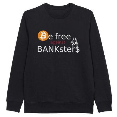 Organic sweatshirt Befree Black